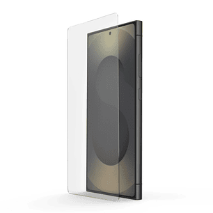 Hama Clear Protect Protector de Pantalla para Samsung Galaxy S25 Ultra - Antihuellas - Vidrio de Seguridad - Grado de Dureza 9H - Color Transparente