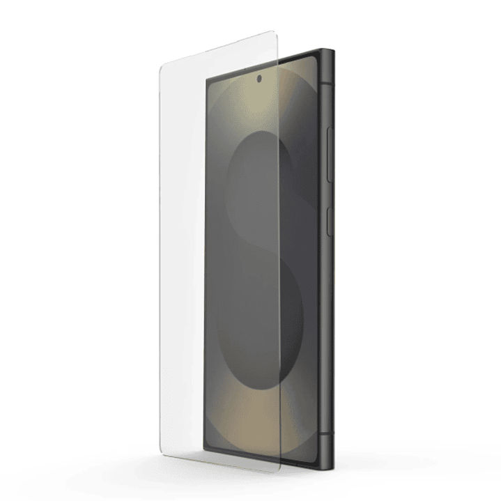 Hama Clear Protect Protector de Pantalla para Samsung Galaxy S25 Ultra - Antihuellas - Vidrio de Seguridad - Grado de Dureza 9H - Color Transparente 1