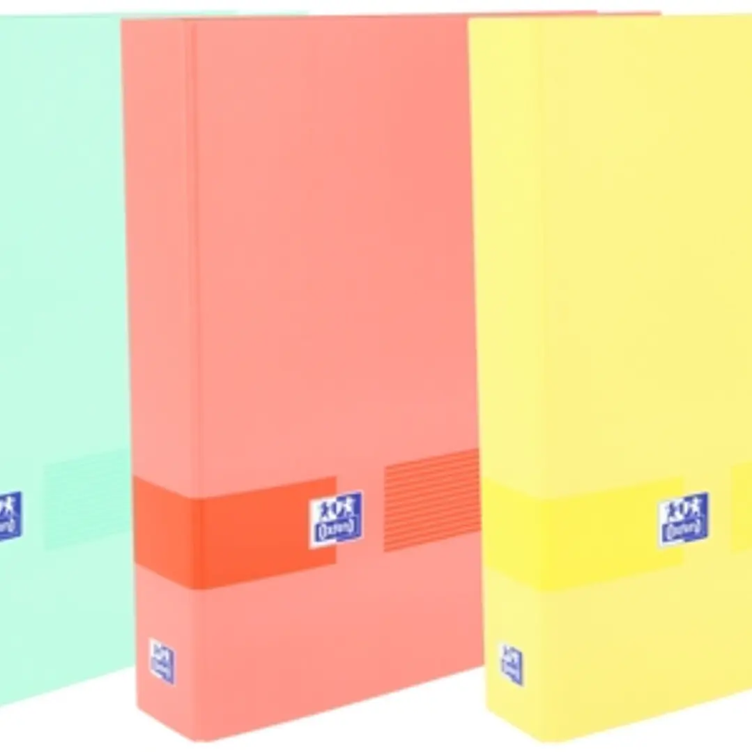 Oxford & You A4+ Carpeta de 4 Anillas D 40mm - Tamaño A4+ - Capacidad para 450 Hojas - Tapa Extradura - Lomo de 60mm - Colores Pastel Surtidos 1