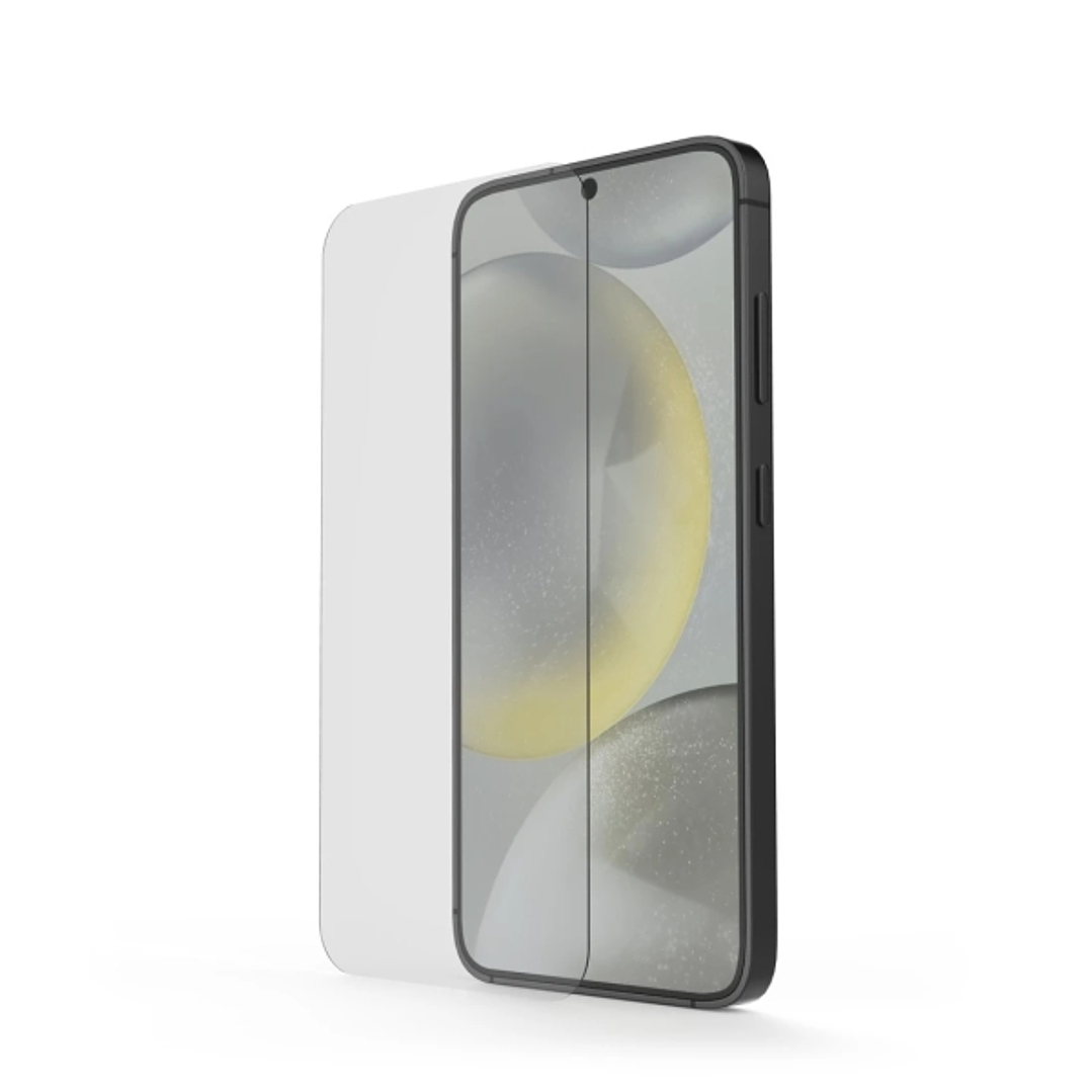 Hama Clear Protect Protector de Pantalla para Samsung Galaxy S24 - Antihuellas - Vidrio de Seguridad - Grado de Dureza 9H - Color Transparente 1