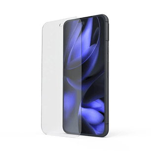 Hama Clear Protect Protector de Pantalla para Google Pixel 9A - Antihuellas - Vidrio de Seguridad - Grado de Dureza 9H - Color Transparente