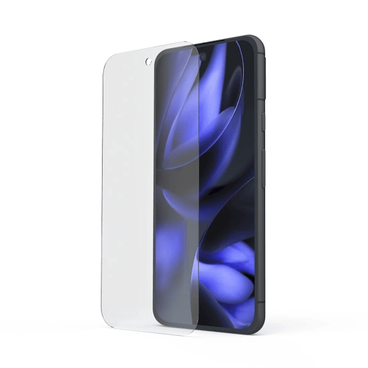 Hama Clear Protect Protector de Pantalla para Google Pixel 9A - Antihuellas - Vidrio de Seguridad - Grado de Dureza 9H - Color Transparente 1