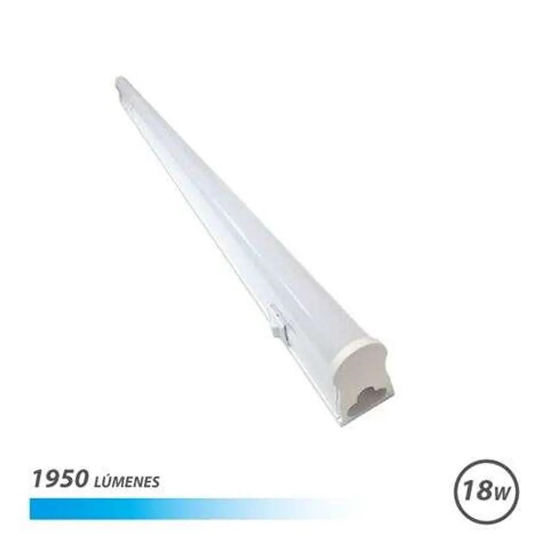 Elbat Tubo LED T5 18W 1950lm 120cm Luz Fria con Interruptor 1