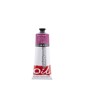 Daler Rowney Graduate Pintura al Oleo - Tubo de Aluminio - 220ml - Color Magenta Permanente