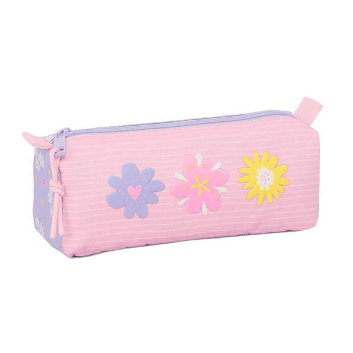 Safta Bouquet Portatodo - Cremallera - 1.20L - 210x70x80mm - Color Rosa Pastel 1
