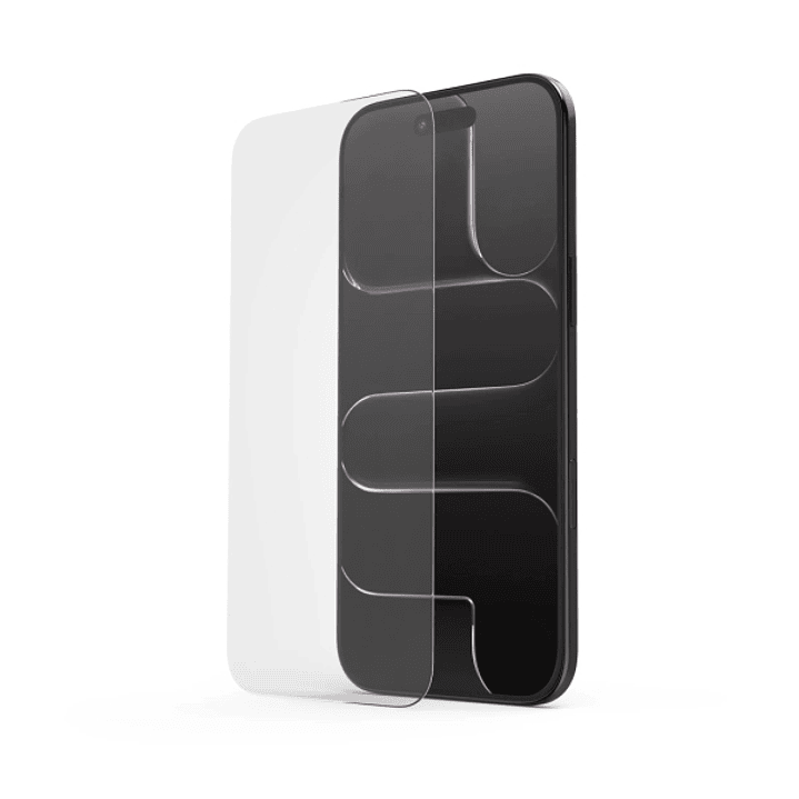 Hama Cristal Protector para iPhone 17 Air - Antihuellas - Base de Montaje - Vidrio de Seguridad - Grado de Dureza 9H - Color Transparente 1