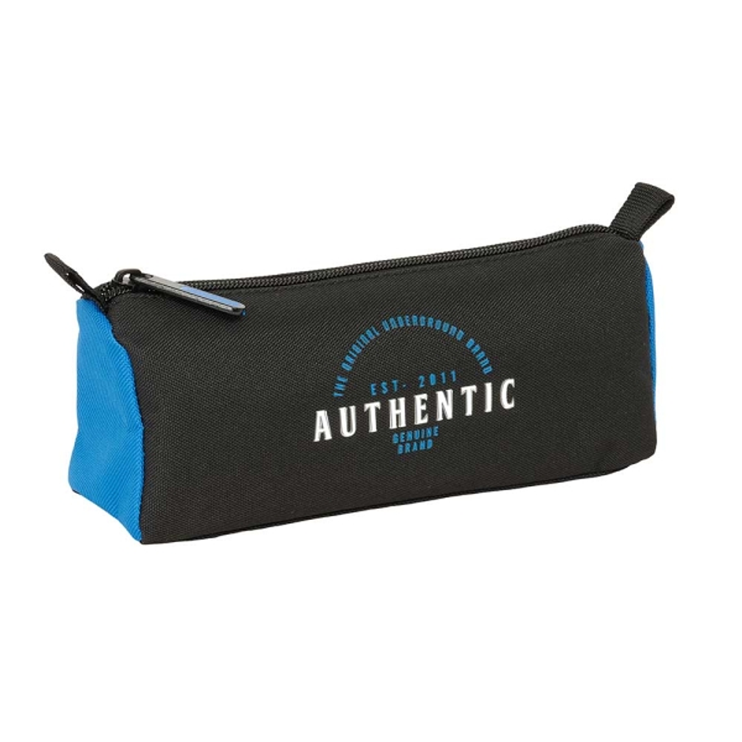 Safta Blackfit8 Underground Portatodo - Cremallera - 1.20L - 210x70x80mm - Color Negro y Azul 1