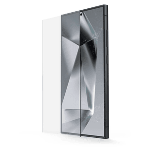 Hama Clear Protect Protector de Pantalla para Samsung Galaxy S24 - Antihuellas - Vidrio de Seguridad - Grado de Dureza 9H - Color Transparente