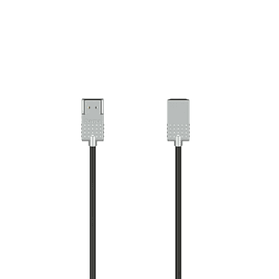 Hama Essential Cable HDMI 4K Macho - Longitud 1m - Soporta ARC - Ethernet - Velocidad hasta 18Gbps - Blindaje Completo - Color Negro y Plata