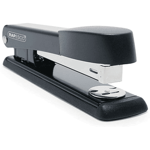 Rapesco Marlin Grapadora Metalica de Sobremesa - Hasta 25 Hojas - Grapas 26/6, 24/6 - Grapado Cerrado y Abierto