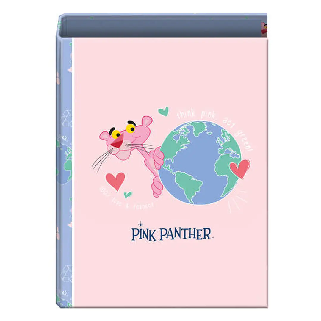 Dohe Carpeta de Carton Forrado - Tamaño Folio 264x340x60mm - Guardas Impresas - Mecanismo de 4 Anillas Mixtas Niqueladas 1