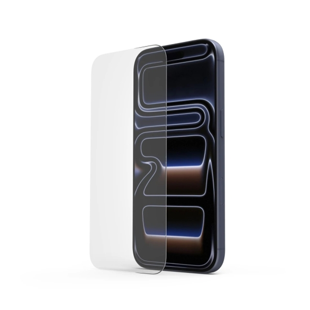 Hama Cristal Protector para iPhone 17 Pro - Antihuellas - Base de Montaje - Vidrio de Seguridad - Grado de Dureza 9H - Color Transparente 1