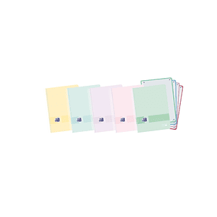 Oxford Live & Go A5+ Europeanbook - Tapa de Plastico - 120 Hojas - Colores Surtidos
