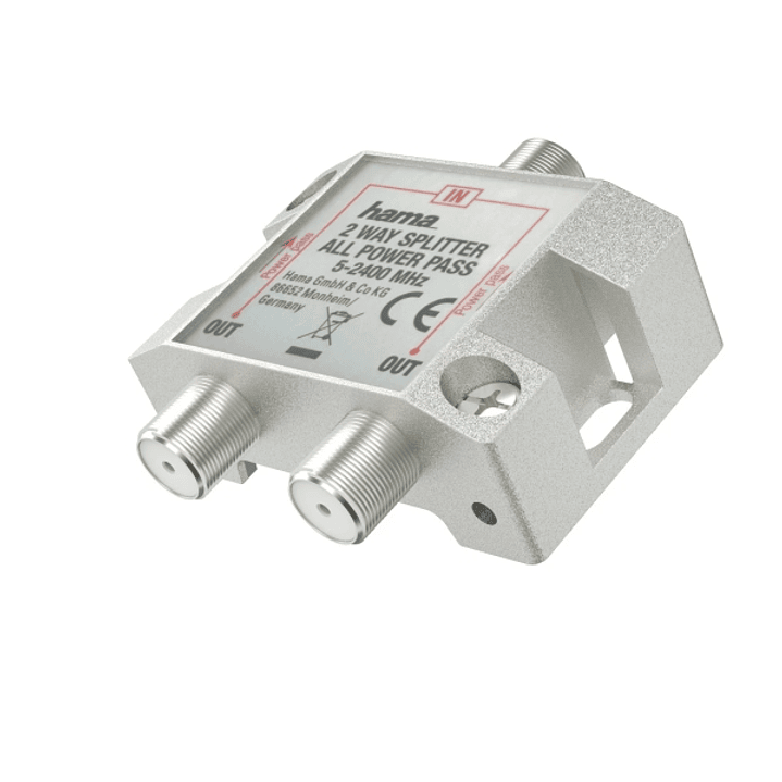 Hama Essential Divisor para Antena - Color Gris 1