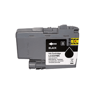 Brother LC3237 Negro Cartucho de Tinta Pigmentada Generico - Reemplaza LC3237BK