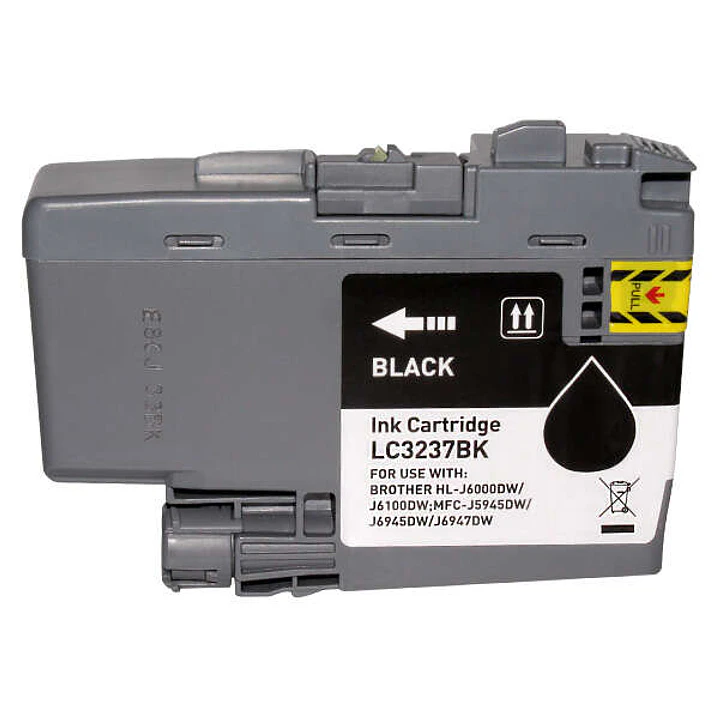 Brother LC3237 Negro Cartucho de Tinta Pigmentada Generico - Reemplaza LC3237BK 1