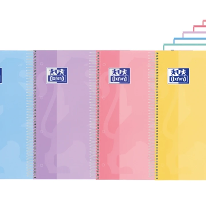 Oxford School Touch Europeanbook 5 Dotbook A4+ - Tapa Extradura - Dots 5x5 - 120 Hojas - Colores Surtidos 1