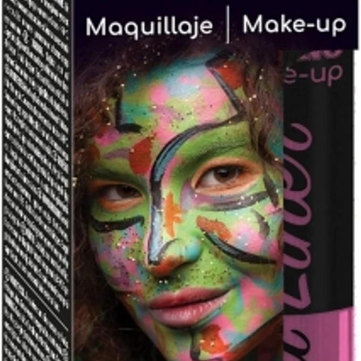 Alpino Make-up Liquid Liner Pack con 4 Botes de Maquillaje Liquido con Aplicador - Se Lava con Agua - Testado Dermatologicamente - Color Rosa 1