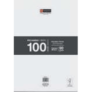 Miquel Rius Recambio Formato A4 Punteado - 100 Hojas Sueltas de 90gr sin Taladros