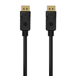 Aisens Cable DisplayPort V1.2 4K@60HZ - DP/M-DP/M - 1.5M - Color Negro