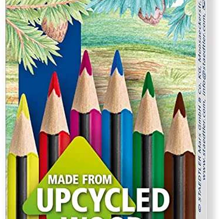 Staedtler Noris Colour 187 Pack de 6 Lapices Triangulares de Colores - Resistencia a la Rotura - Colores Surtidos 1