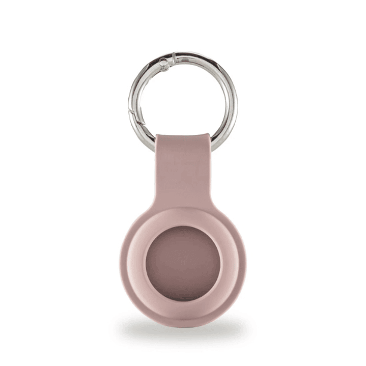 Hama Essential Funda para AirTag - Silicona Antiadherente - Color Rosa 1