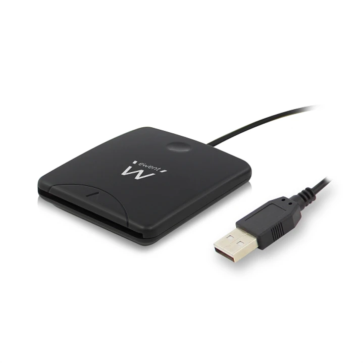 Ewent Lector de DNIe USB - Tarjetas Inteligentes - Color Negro 1