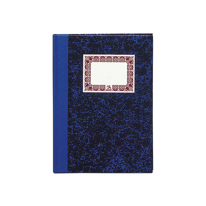 Dohe Cuaderno Cartone Rayado Horizontal de 100 Hojas - Cuarto Natural - Tapa en Tres Piezas con Lomera de Tela - Interior en Papel Offset de 70g/m2 -  1