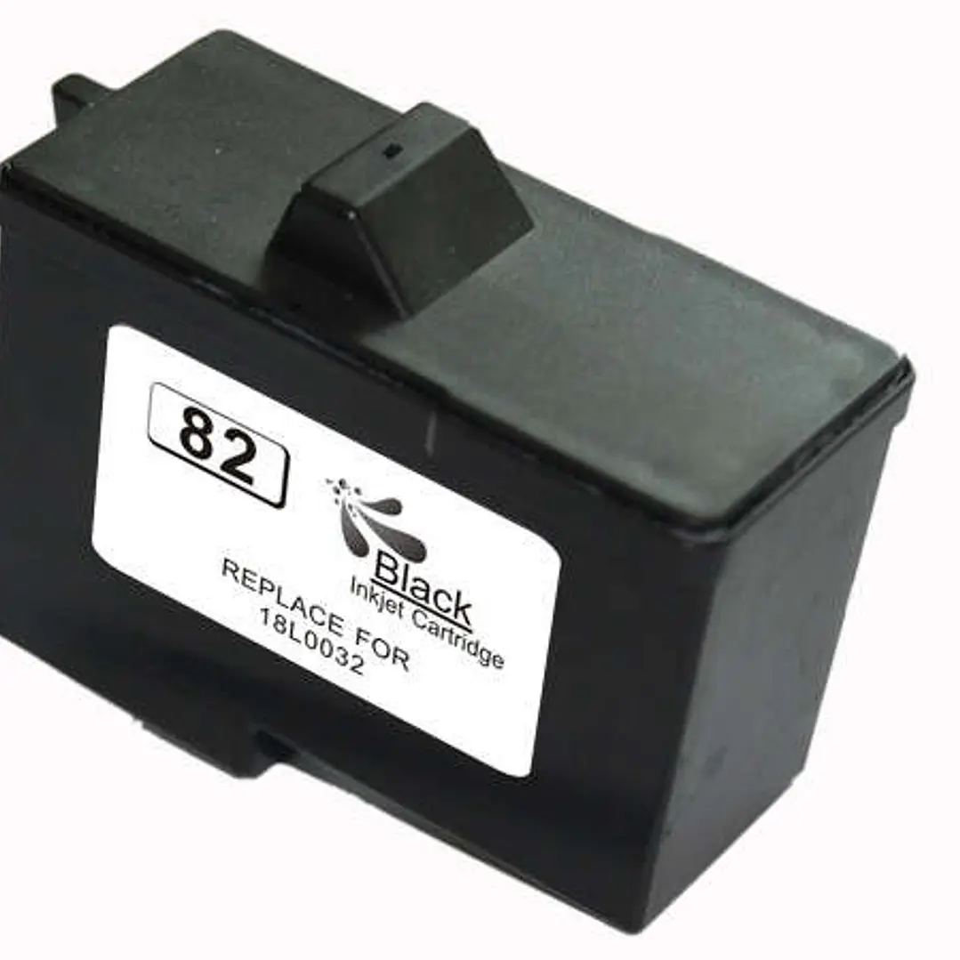 Lexmark 82 Negro Cartucho de Tinta Generico - Reemplaza 18L0032 1