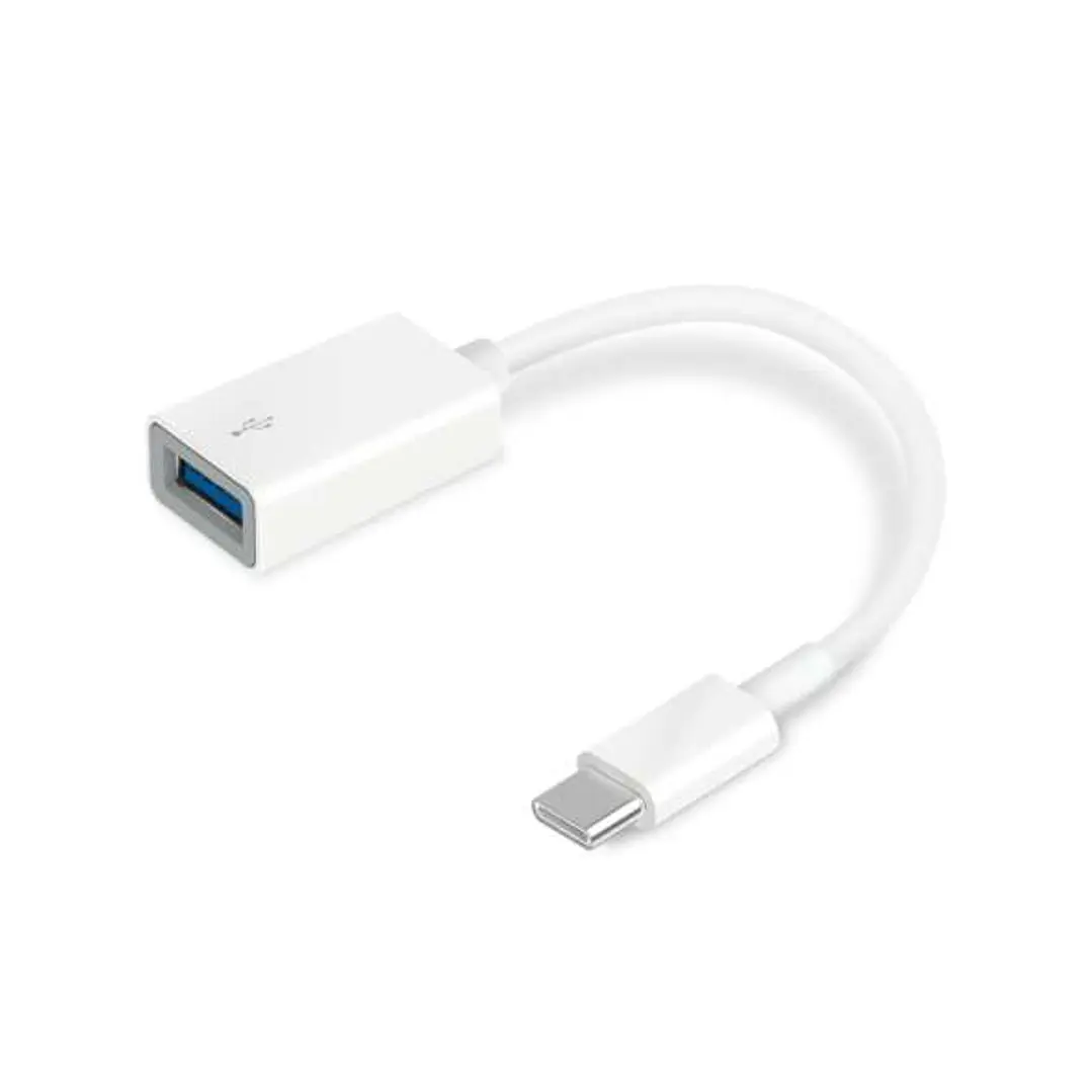 Tp-link Adaptador Super Rapido de USB-C 3.0 a USB-A - Soporta OTG - Color Blanco 1