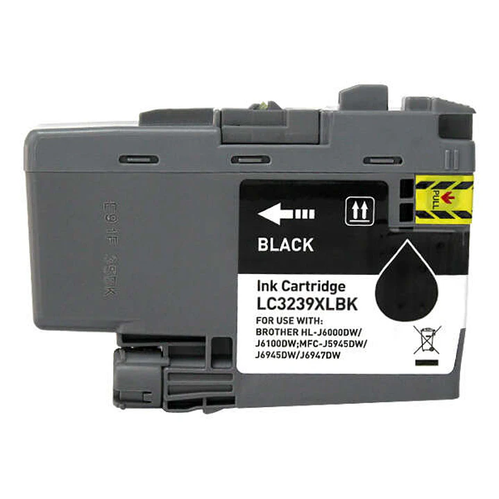 Brother LC3239XL Negro Cartucho de Tinta Pigmentada Generico - Reemplaza LC3239XLBK 1