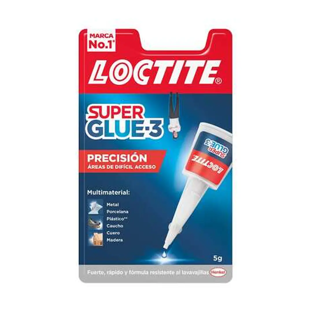 Loctite Precision Pegamento Universal Instantaneo 5gr - Maxima Resistencia - Union Instantanea -  2640076/2712223/2644833/2985032 1
