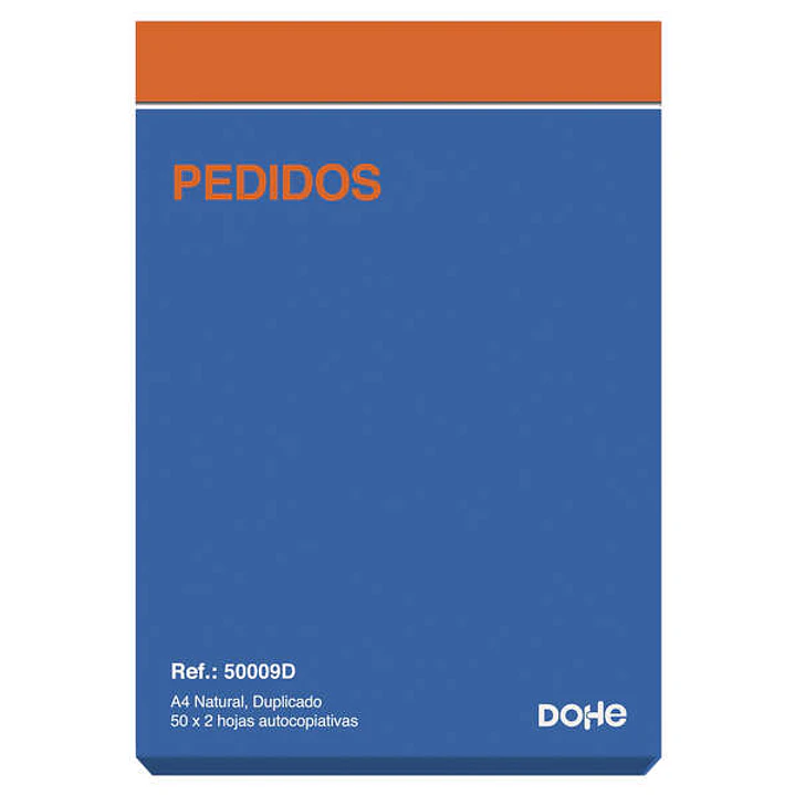 Dohe Talonario Pedidos - 100 Hojas - Papel Autocopiativo - Tamaño A4 1