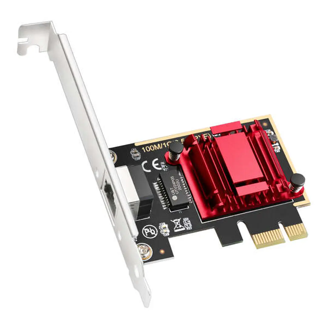Cudy PE25 Adaptador de Red PCI-e 2.5Gbps - 1 Puerto RJ-45 1