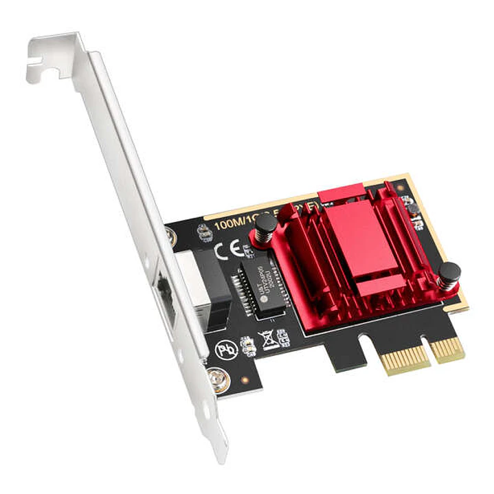Cudy PE25 Adaptador de Red PCI-e 2.5Gbps - 1 Puerto RJ-45 1