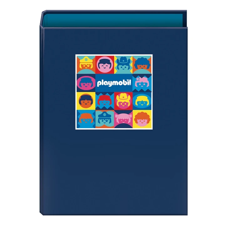 Dohe Playmobil Carpeta de 4 Anillas Mixtas de 40mm - Formato Folio - Cubierta en Carton Forrado Plastificado 1
