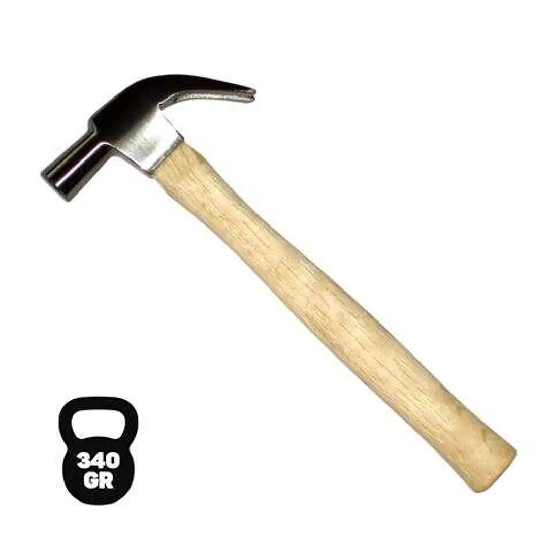 Blim Martillo de Carpintero - Peso 340 Gr - Golpes Precisos y Potentes - Mango de Madera 1