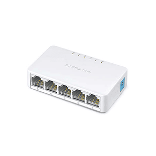 Mercusys Switch 5 Puertos RJ45 10/100 Mbps