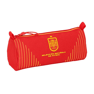 Safta Seleccion Española de Futbol Portatodo - Cremallera - 1.20L - 210x70x80mm - Color Rojo