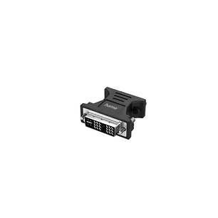 Hama Essential Adaptador de Video - Full HD - DVI Macho - VGA Hembra - Color Negro
