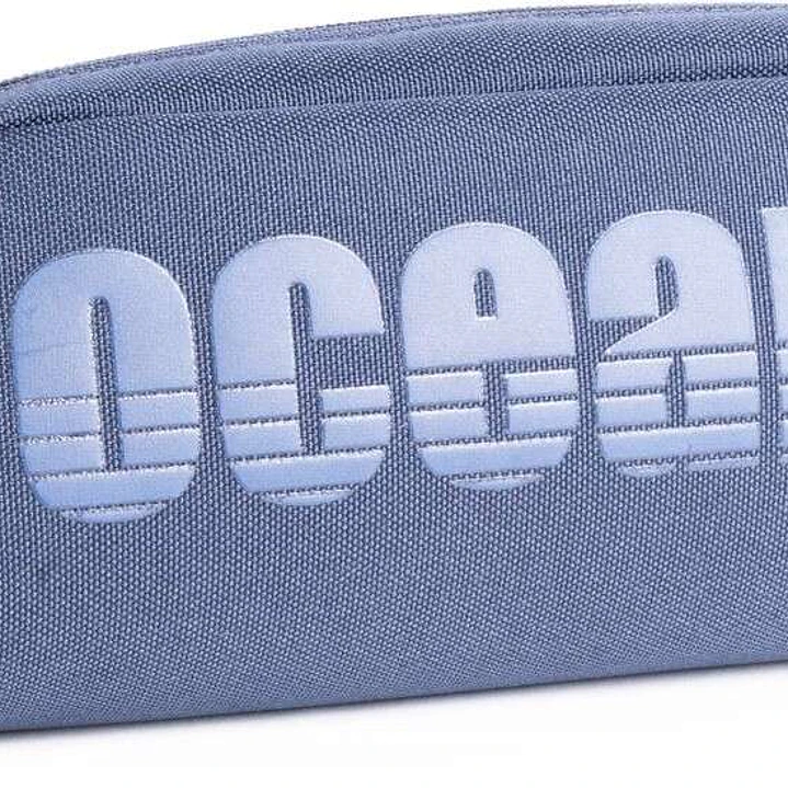 Oceans Wave California Estuche de 1 Cremallera - Tirador Ergonomico - Color Azul 1