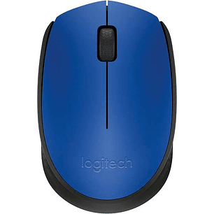 Logitech M171 Raton Inalambrico 1000dpi - 3 Botones - Uso Ambidiestro - Color Azul