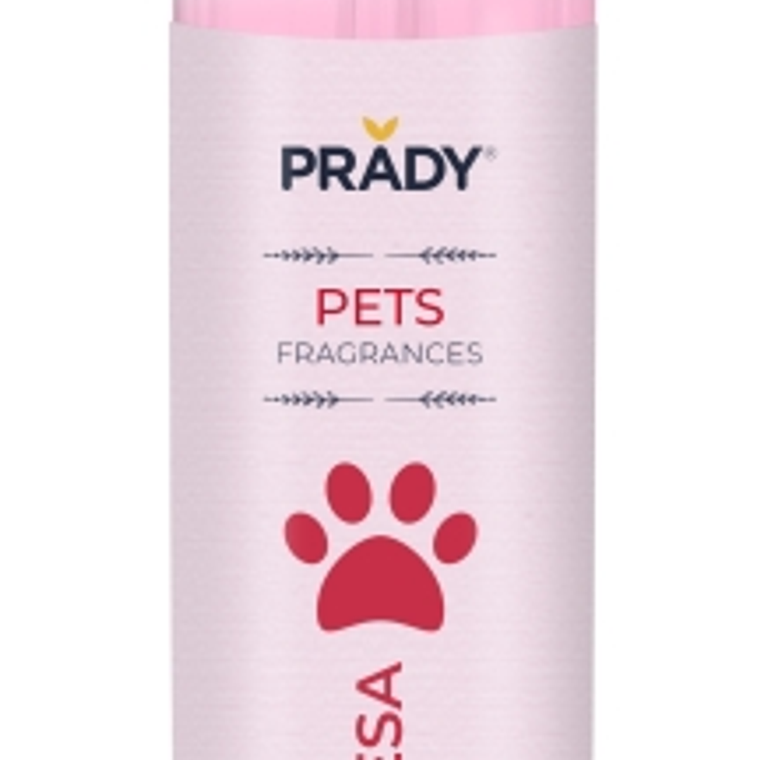 Prady Perfume Para Mascota Fresa - Frasco de 150 ml - Spray Pulverizador 1