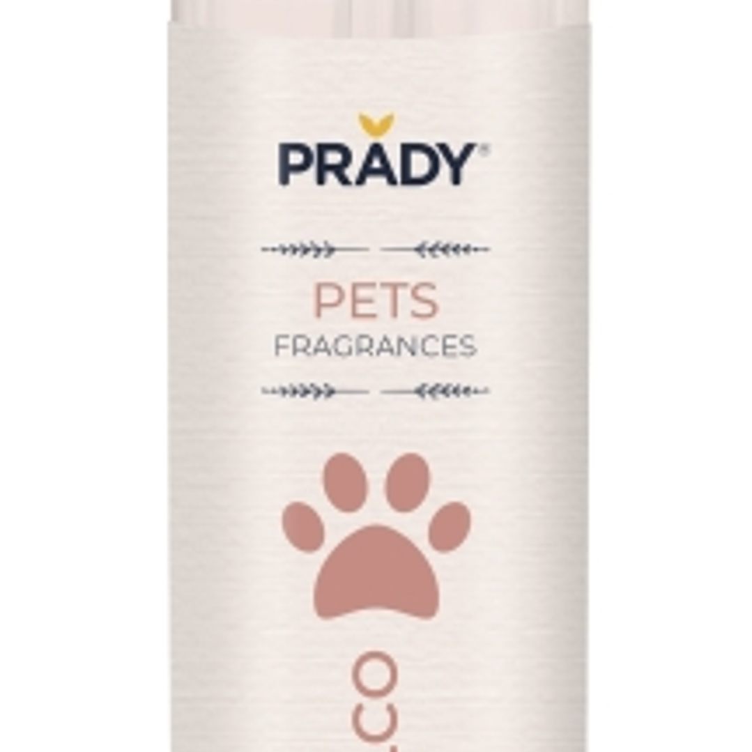 Prady Perfume Para Mascota Talco - Frasco de 150 ml - Spray Pulverizador 1