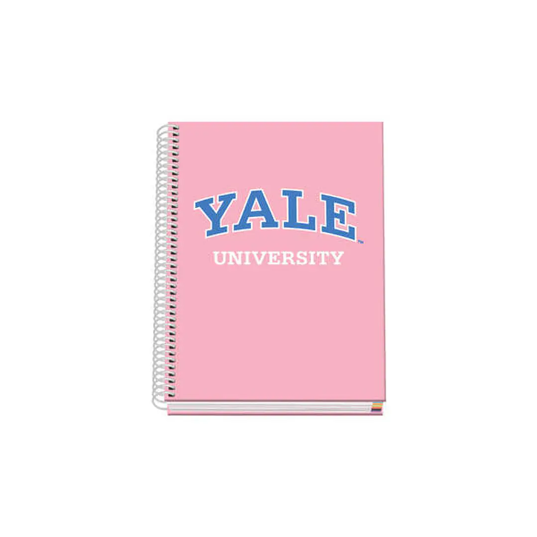 Dohe Cuaderno Espiral Tapa Dura A5 - 162x210mm - Cubierta Carton Forrado Impreso a Color - Espiral Metalico Blanco - 100 Hojas Offset 90g Microperfora 1