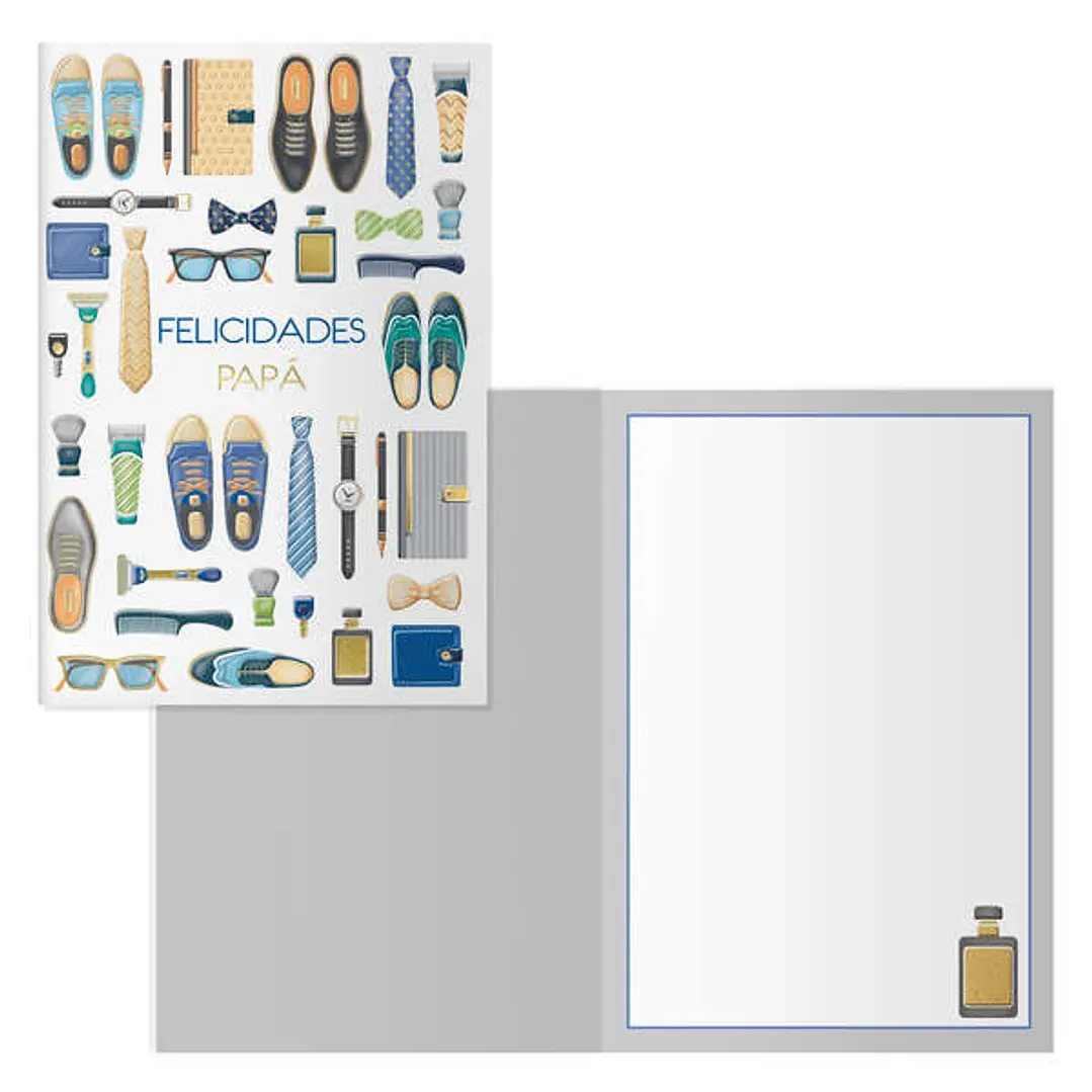 Dohe Galan Pack de 6 Tarjetas de Felicitacion para Padres - 11.5x17cm - Impresas a Todo Color - Estampaciones con Pelicula de Color - Estampacion en S 1