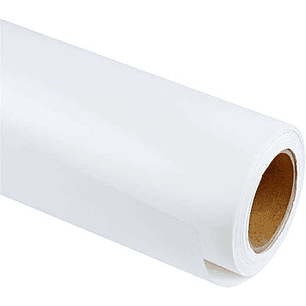 Fabrisa Rollo de Papel Kraft Verjurado 70gr 1x25m - Color Blanco
