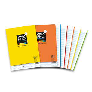 Lamela Pro Recambio Multitarea de 100 Hojas de 90g/m2 - Formato A4 - Pauta Cuadrovia de 3mm - Papel Offset Blanco Extra - Certificacion PEFC