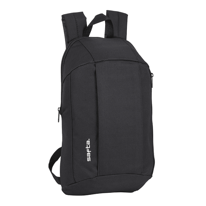 Safta Mini Mochila - Hombreras Ergonomicas - Asas de Mano - 8.5L - Resistente y Ligera - Bolsillo Frontal - Ajustables - Uso Diario - 220x100x390mm -  1