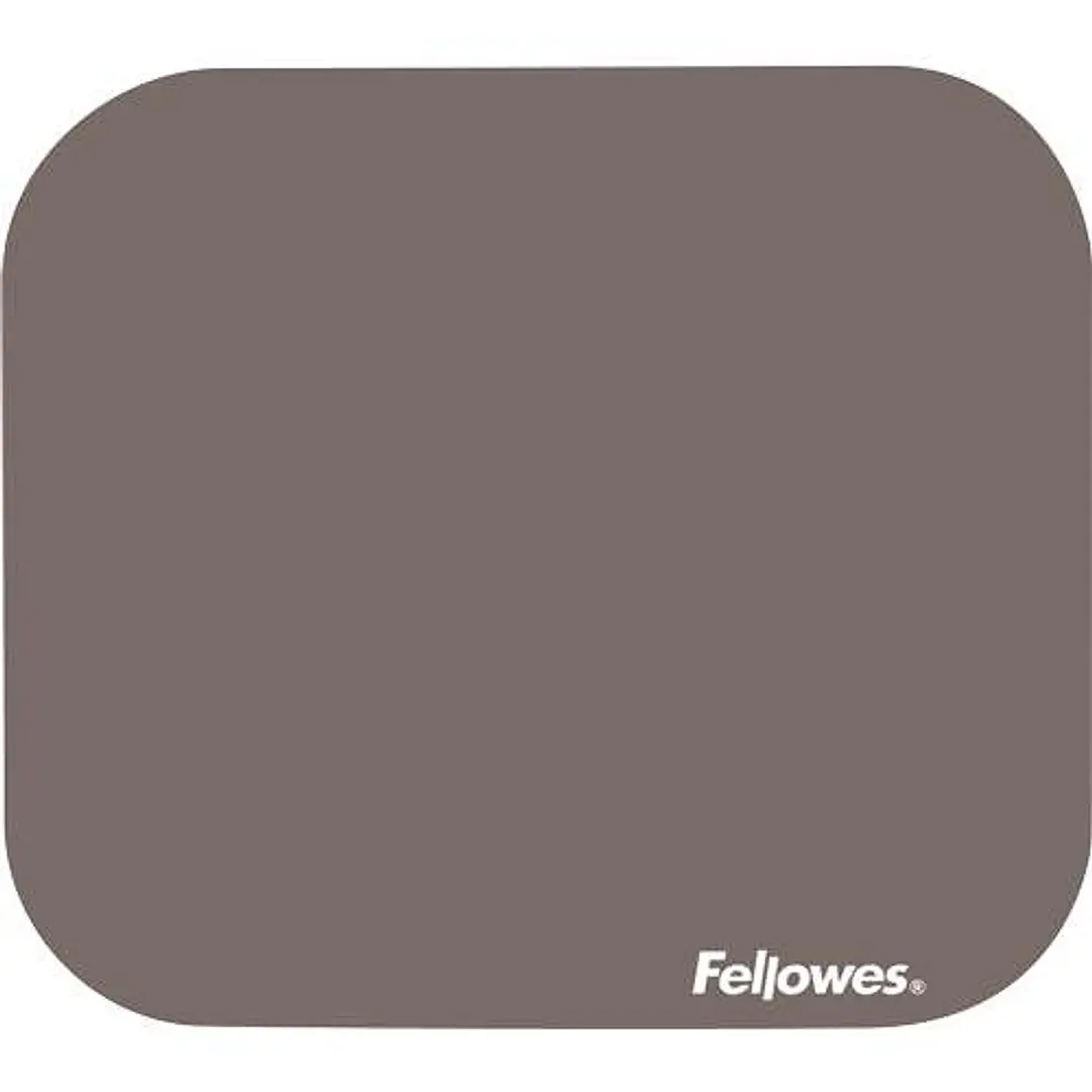 Fellowes Alfombrilla Premium - Base de Goma Antideslizante - Superficie de Poliester - 23.2x19.9cm - Color Gris 1